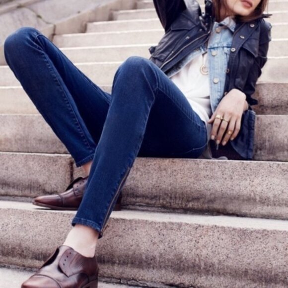 💕MADEWELL💕 Skinny Skinny Zip Jeans Edgewater - Picture 1 of 15